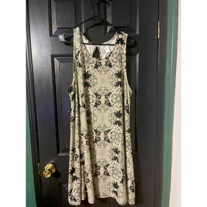 Printed Sleeveless Dress
